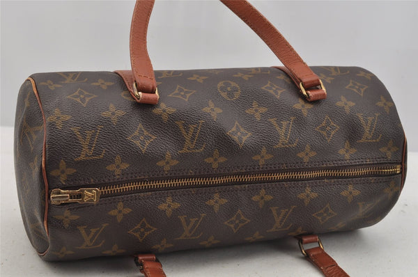 Authentic Louis Vuitton Monogram Papillon 30 Hand Bag Old Model LV 8708I