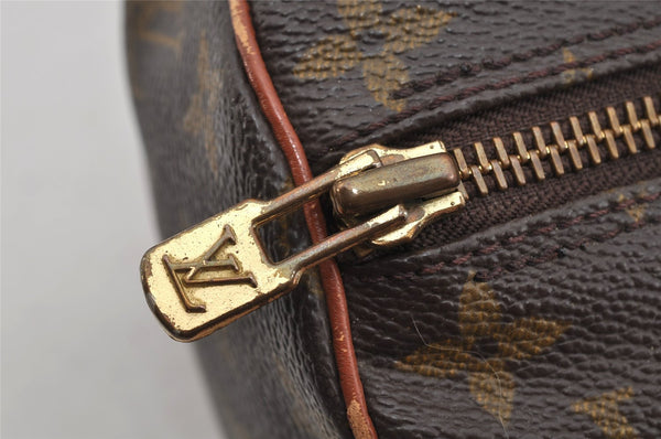 Authentic Louis Vuitton Monogram Papillon 30 Hand Bag Old Model LV 8708I