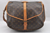 Authentic Louis Vuitton Monogram Saumur 35 Shoulder Cross Bag M42254 Junk 8712I