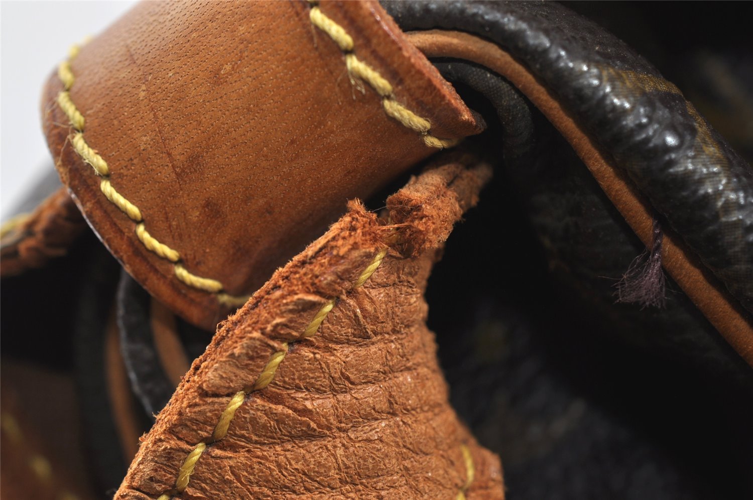 Authentic Louis Vuitton Monogram Saumur 35 Shoulder Cross Bag M42254 Junk 8712I