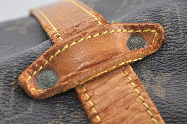 Authentic Louis Vuitton Monogram Saumur 35 Shoulder Cross Bag M42254 Junk 8712I