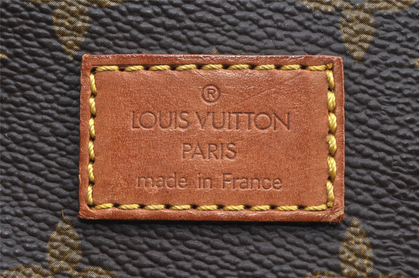 Authentic Louis Vuitton Monogram Saumur 35 Shoulder Cross Bag M42254 Junk 8712I