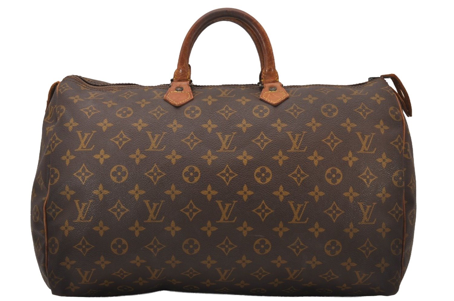 Authentic Louis Vuitton Monogram Speedy 40 Hand Boston Bag Old Model LV 8713I