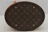 Authentic Louis Vuitton Monogram Bucket GM Shoulder Tote Bag M42236 Junk 8714I