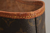 Authentic Louis Vuitton Monogram Bucket GM Shoulder Tote Bag M42236 Junk 8714I