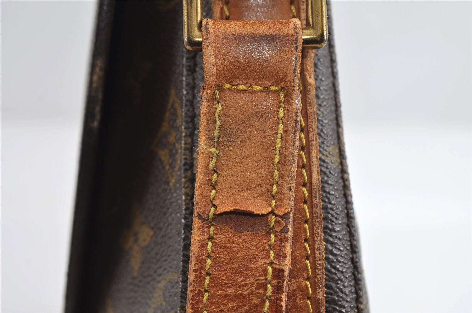 Authentic Louis Vuitton Monogram Chantilly MM Shoulder Cross Bag M51233 LV 8715I