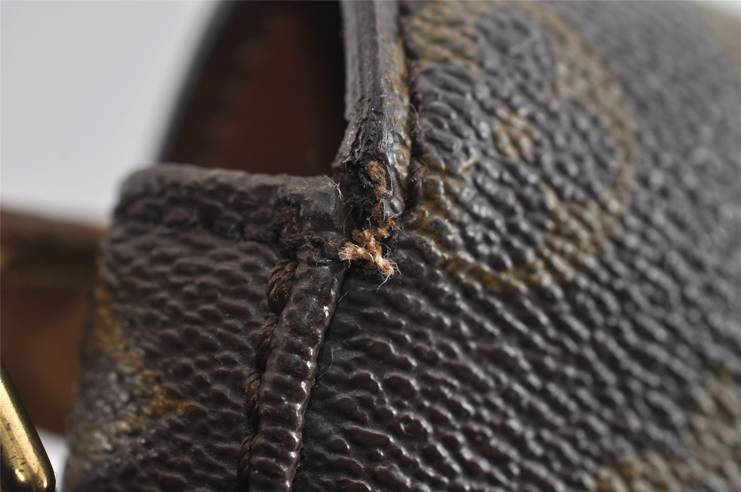 Authentic Louis Vuitton Monogram Chantilly MM Shoulder Cross Bag M51233 LV 8715I