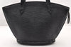 Authentic Louis Vuitton Epi Saint Jacques Hand Bag Black M52272 LV 8716I