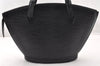 Authentic Louis Vuitton Epi Saint Jacques Hand Bag Black M52272 LV 8716I
