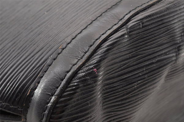 Authentic Louis Vuitton Epi Saint Jacques Hand Bag Black M52272 LV 8716I