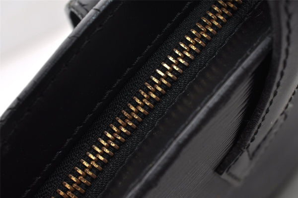 Authentic Louis Vuitton Epi Saint Jacques Hand Bag Black M52272 LV 8716I