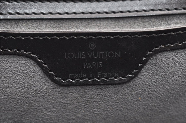 Authentic Louis Vuitton Epi Saint Jacques Hand Bag Black M52272 LV 8716I