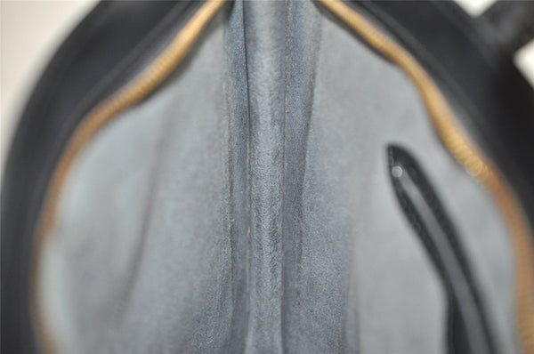 Authentic Louis Vuitton Epi Saint Jacques Hand Bag Black M52272 LV 8716I