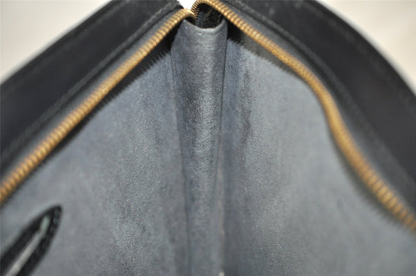 Authentic Louis Vuitton Epi Saint Jacques Hand Bag Black M52272 LV 8716I