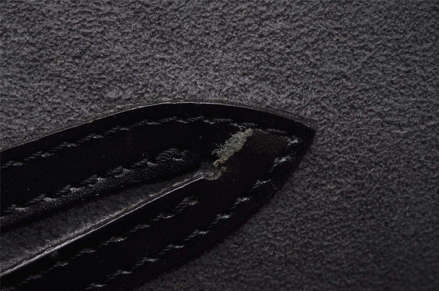 Authentic Louis Vuitton Epi Saint Jacques Hand Bag Black M52272 LV 8716I