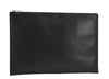 Authentic SAINT LAURENT Documents Case Clutch Bag Leather Black YSL 8717M