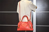 Authentic Chloe Vintage Victoria 2Way Shoulder Tote Bag Leather Pink 8718J