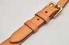 Authentic Louis Vuitton Leather Shoulder Strap Beige 35.4-39.4" LV Box 8721J