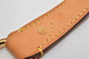 Authentic Louis Vuitton Leather Shoulder Strap Beige 35.4-39.4" LV Box 8721J