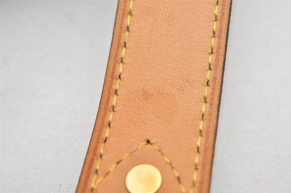 Authentic Louis Vuitton Leather Shoulder Strap Beige 35.4-39.4" LV Box 8721J