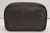 Auth Louis Vuitton Taiga Trousse Toilette GM Clutch Bag M30216 Purple Junk 8722I