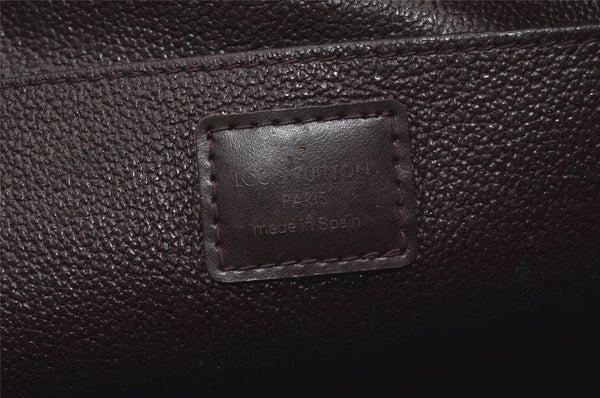 Auth Louis Vuitton Taiga Trousse Toilette GM Clutch Bag M30216 Purple Junk 8722I