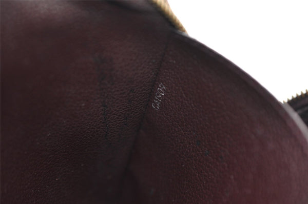 Auth Louis Vuitton Taiga Trousse Toilette GM Clutch Bag M30216 Purple Junk 8722I