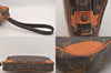 Auth Louis Vuitton Monogram Marly Dragonne PM Clutch Hand Bag Old Model LV 8723M