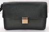 Authentic Louis Vuitton Taiga Selenga Clutch Hand Bag Green M30784 LV 8724I