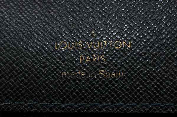 Authentic Louis Vuitton Taiga Selenga Clutch Hand Bag Green M30784 LV 8724I