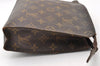 Auth Louis Vuitton Monogram Poche Toilette Cosmetics Pouch Old Model Junk 8725I