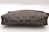 Auth Louis Vuitton Monogram Poche Toilette Cosmetics Pouch Old Model Junk 8725I