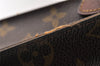 Auth Louis Vuitton Monogram Poche Toilette Cosmetics Pouch Old Model Junk 8725I
