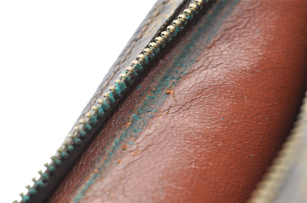 Auth Louis Vuitton Monogram Poche Toilette Cosmetics Pouch Old Model Junk 8725I