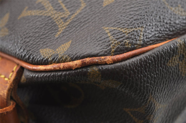 Authentic Louis Vuitton Monogram Saumur 30 Shoulder Cross Bag M42256 Junk 8726I