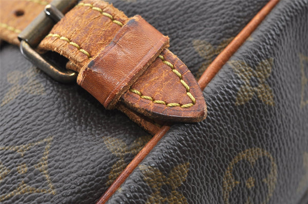 Authentic Louis Vuitton Monogram Saumur 30 Shoulder Cross Bag M42256 Junk 8726I