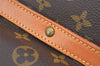 Authentic Louis Vuitton Monogram Saumur 30 Shoulder Cross Bag M42256 Junk 8726I