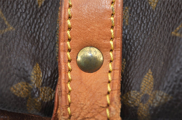 Authentic Louis Vuitton Monogram Saumur 30 Shoulder Cross Bag M42256 Junk 8726I