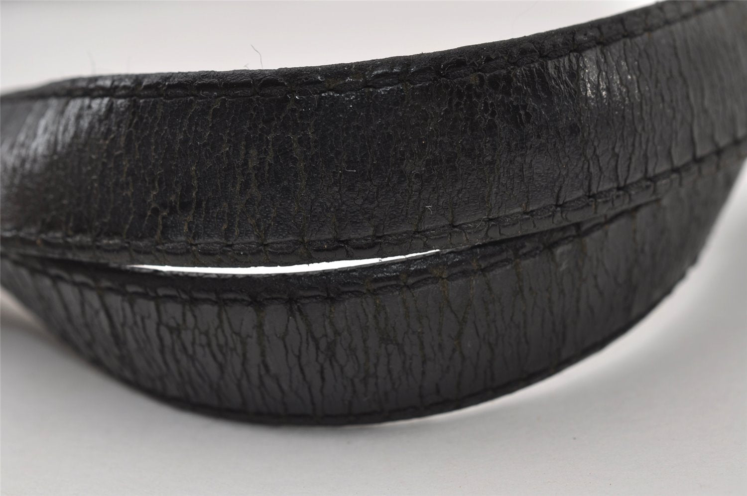 Auth Louis Vuitton Epi Saint Jacques Shopping Shoulder Bag Black M52262 LV 8727I