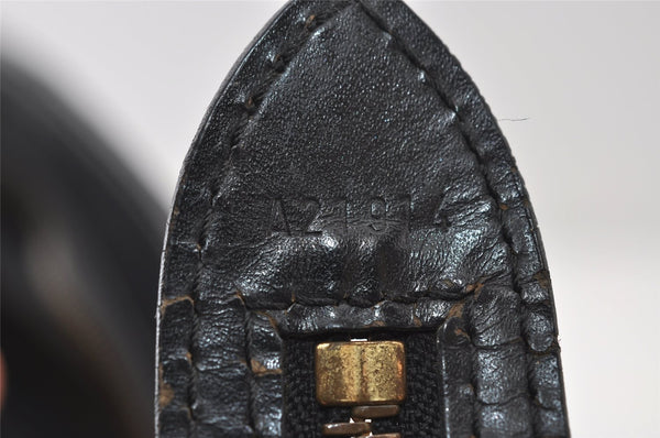 Auth Louis Vuitton Epi Saint Jacques Shopping Shoulder Bag Black M52262 LV 8727I