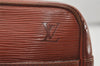 Authentic Louis Vuitton Epi Trocadero 27 Shoulder Cross Bag M52303 Brown 8728I