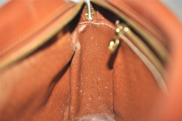 Authentic Louis Vuitton Epi Trocadero 27 Shoulder Cross Bag M52303 Brown 8728I