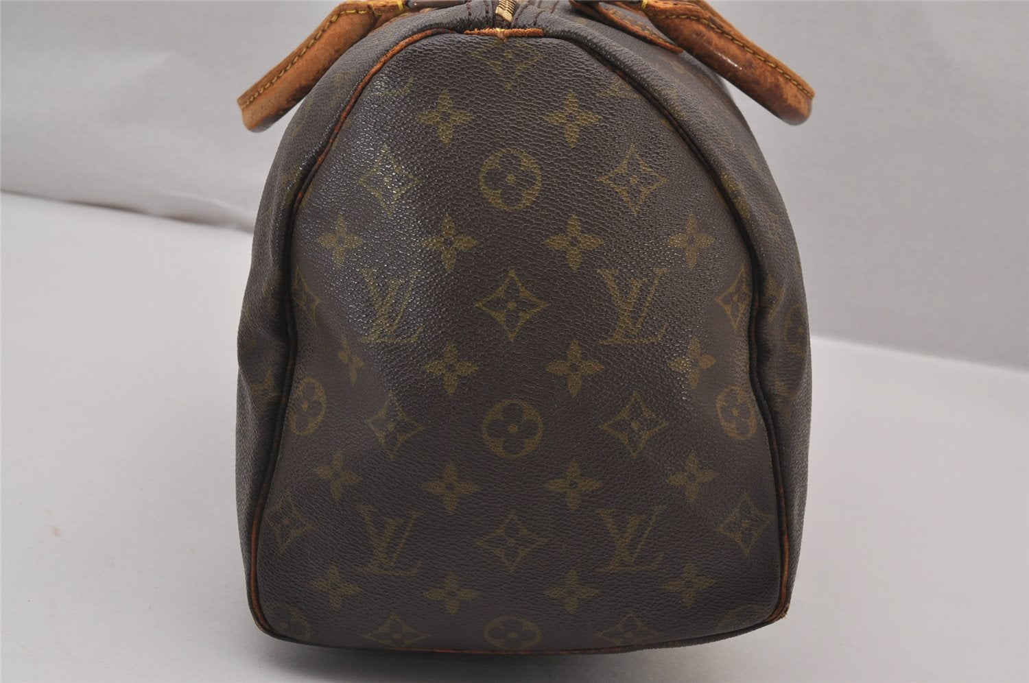 Authentic Louis Vuitton Monogram Speedy 35 Hand Boston Bag Old Model LV 8730I