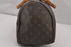 Authentic Louis Vuitton Monogram Speedy 35 Hand Boston Bag Old Model LV 8730I