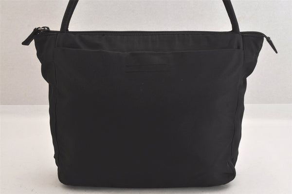 Authentic PRADA Vintage Nylon Shoulder Hand Bag Purse Black 8730M