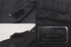 Authentic PRADA Vintage Nylon Shoulder Hand Bag Purse Black 8730M