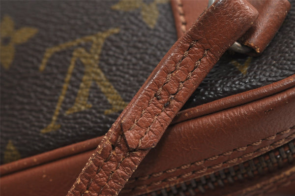 Auth Louis Vuitton Monogram Pochette Sport PM Clutch Hand Bag Old Model LV 8731I