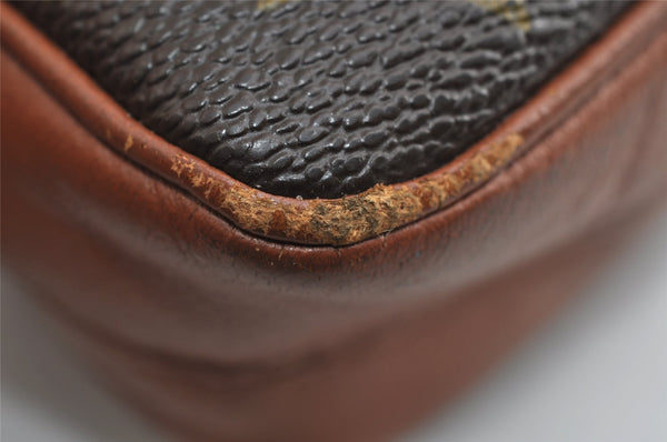 Auth Louis Vuitton Monogram Pochette Sport PM Clutch Hand Bag Old Model LV 8731I