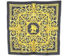 Authentic HERMES Carre 90 Scarf "LES TUILERIES" Silk Black Box 8731J