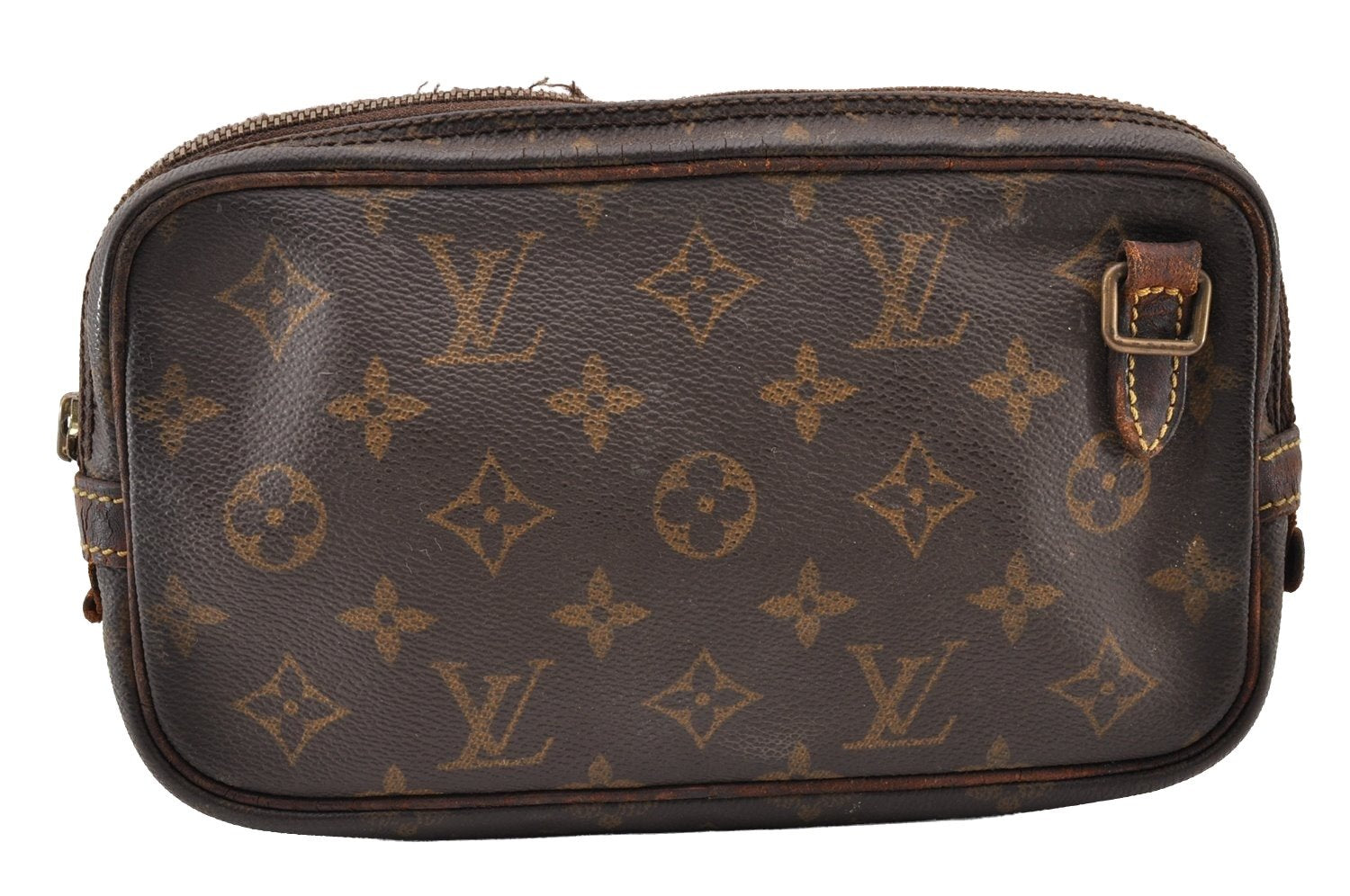 Auth Louis Vuitton Monogram Marly Bandouliere Shoulder Bag M51828 Junk 8732I